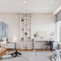 Étagère modulable Blanc 70 cm - 1 pièce (Klemp) Étagère modulable Blanc 70 cm - 1 pièce (Klemp)