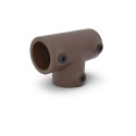 Lang T-stuk Typ 4, 26.9 mm, Vintage-Brown (Klemp) Lang T-stuk Typ 4, 26.9 mm, Vintage-Brown (Klemp)