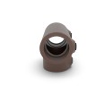 Lang T-stuk Typ 4, 26.9 mm, Vintage-Brown (Klemp) Lang T-stuk Typ 4, 26.9 mm, Vintage-Brown (Klemp)