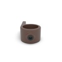 Oogdeel enkele lip Typ 55, 33.7 mm, Vintage-Brown (Klemp) Oogdeel enkele lip Typ 55, 33.7 mm, Vintage-Brown (Klemp)