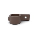 Oogdeel enkele lip Typ 55, 26.9 mm, Vintage-Brown (Klemp) Oogdeel enkele lip Typ 55, 26.9 mm, Vintage-Brown (Klemp)