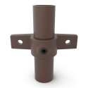 Oogdeel dubbele lip Typ 56, 26.9 mm, Vintage-Brown (Klemp) Oogdeel dubbele lip Typ 56, 26.9 mm, Vintage-Brown (Klemp)