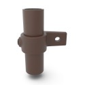 Oogdeel enkele lip Typ 55, 33.7 mm, Vintage-Brown (Klemp) Oogdeel enkele lip Typ 55, 33.7 mm, Vintage-Brown (Klemp)
