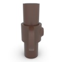 Uchwyt podwójny pionowy Typ 38, 33.7 mm, Vintage-Brown (Klemp) Uchwyt podwójny pionowy Typ 38, 33.7 mm, Vintage-Brown (Klemp)