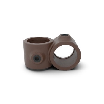 Kruisstuk 90° Typ 28, 26.9 mm, Vintage-Brown (Klemp)