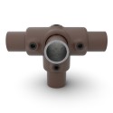 Krzyżak trójgniazdowy Typ 24, 33.7 mm, Vintage-Brown (Klemp) Krzyżak trójgniazdowy Typ 24, 33.7 mm, Vintage-Brown (Klemp)