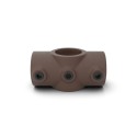 Croce a due vie Typ 22, 33.7 mm, Vintage-Brown (Klemp) Croce a due vie Typ 22, 33.7 mm, Vintage-Brown (Klemp)