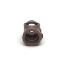 Croce a due vie Typ 22, 33.7 mm, Vintage-Brown (Klemp) Croce a due vie Typ 22, 33.7 mm, Vintage-Brown (Klemp)