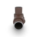 Krzyżak dwugniazdowy Typ 22, 33.7 mm, Vintage-Brown (Klemp) Krzyżak dwugniazdowy Typ 22, 33.7 mm, Vintage-Brown (Klemp)