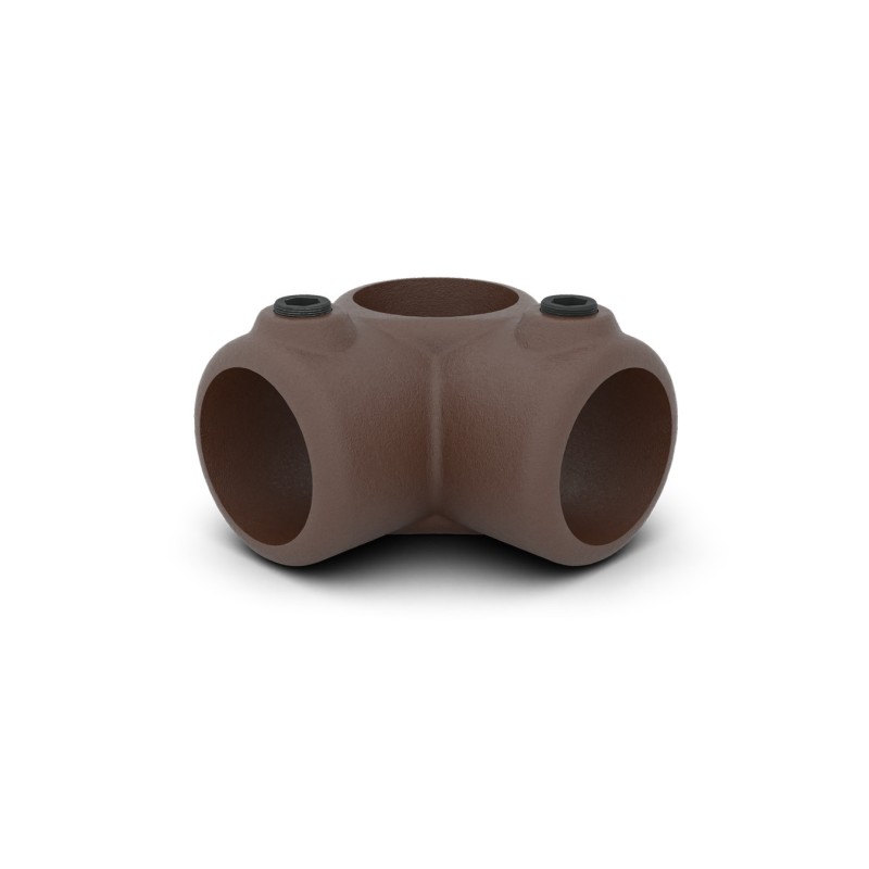 Coin avec tube creux 90° Typ 20, 33.7 mm, Vintage-Brown (Klemp) - C (33,7 mm) Coin avec tube creux 90° Typ 20, 33.7 mm, Vintage-Brown (Klemp) - C (33,7 mm)