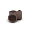 Coin avec tube creux 90° Typ 20, 33.7 mm, Vintage-Brown (Klemp) Coin avec tube creux 90° Typ 20, 33.7 mm, Vintage-Brown (Klemp)