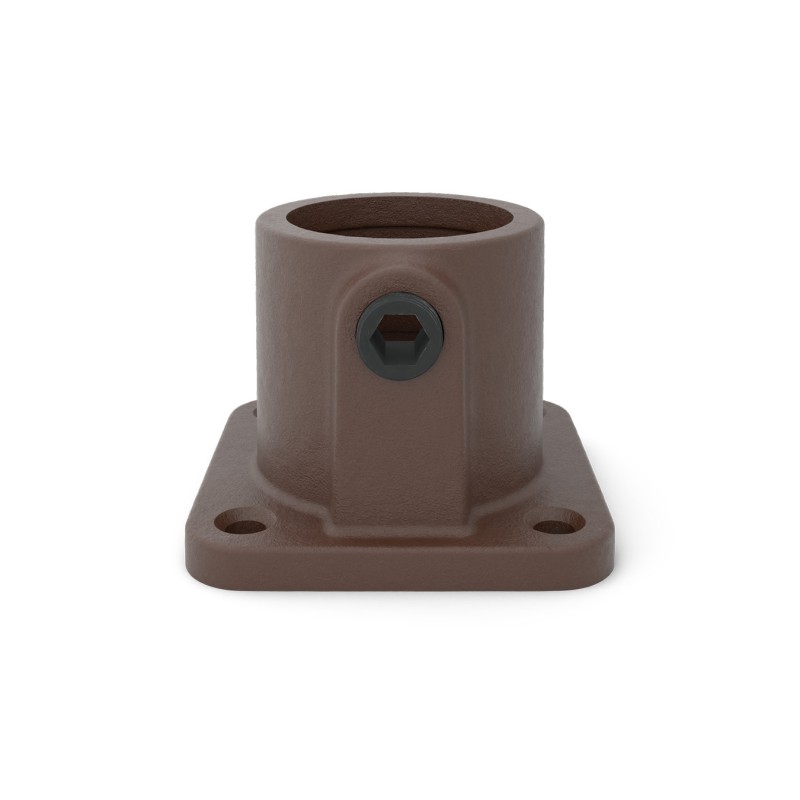 Flangia quadrata Typ 11, 26.9 mm, Vintage-Brown (Klemp) - B (26,9 mm) Flangia quadrata Typ 11, 26.9 mm, Vintage-Brown (Klemp) - B (26,9 mm)