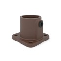 Flangia quadrata Typ 11, 26.9 mm, Vintage-Brown (Klemp) Flangia quadrata Typ 11, 26.9 mm, Vintage-Brown (Klemp)