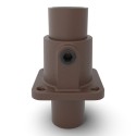 Flangia quadrata Typ 11, 26.9 mm, Vintage-Brown (Klemp) Flangia quadrata Typ 11, 26.9 mm, Vintage-Brown (Klemp)