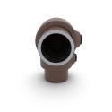 Gomito 90° Typ 6, 26.9 mm, Vintage-Brown (Klemp) Gomito 90° Typ 6, 26.9 mm, Vintage-Brown (Klemp)