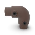 Gomito 90° Typ 6, 26.9 mm, Vintage-Brown (Klemp) Gomito 90° Typ 6, 26.9 mm, Vintage-Brown (Klemp)