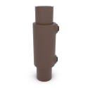 Raccordo diritto Typ 8, 33.7 mm, Vintage-Brown (Klemp) Raccordo diritto Typ 8, 33.7 mm, Vintage-Brown (Klemp)