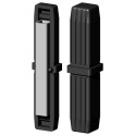 Conector recto / Extensión / Manguito – para perfil 20x20x1,5 mm con núcleo metálico - negro (Klemp)