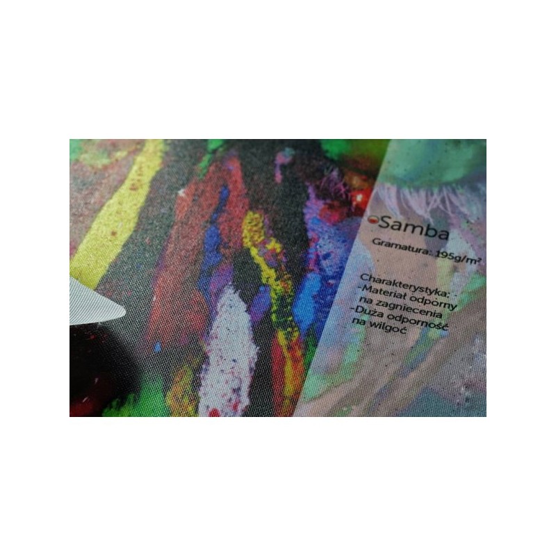 Tela Samba ST con impresión UV – Acabado con silicona (Klemp) - Impresiones en tejidos textiles Tela Samba ST con impresión UV – Acabado con silicona (Klemp) - Impresiones en tejidos textiles
