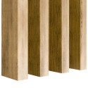 Vrijstaande MDF-latten 10pcs Natuurlijk eiken - 30x60mm (Klemp) Vrijstaande MDF-latten 10pcs Natuurlijk eiken - 30x60mm (Klemp)
