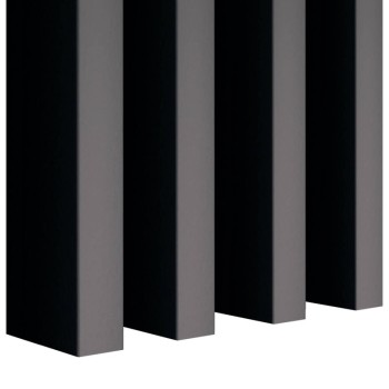 MDF Lamellen Freistehende 10stk. Schwarz - 30x60mm (Klemp)