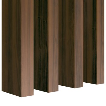 Lamele MDF Ażurowe 10szt. Orzech - 30x60mm (Klemp)