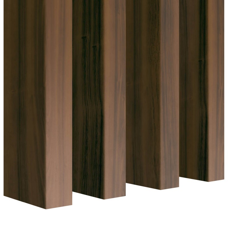 Listones de MDF independientes 10pc Nuez - 30x60mm (Klemp) - Separadores de ambientes Listones de MDF independientes 10pc Nuez - 30x60mm (Klemp) - Separadores de ambientes