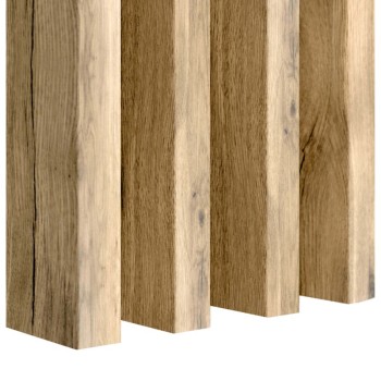 Freestanding MDF Slats 10pcs Wotan oak - 30x60mm (Klemp)