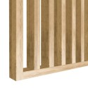 Wolnostojąca ścianka z lameli - Dąb naturalny - 30x60 (Klemp)