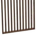 Freistehende Lamellenwand - Nussbaum - 30x60 (Klemp)