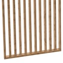 Wolnostojąca ścianka z lameli - Dąb wotan - 30x60 (Klemp)