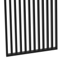 Free standing slat wall - Black - 30x60 (Klemp)