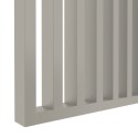 Freistehende Lamellenwand - Kaschmir - 30x60 (Klemp)