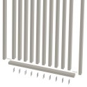 Free standing slat wall - Kashmir - 30x60 (Klemp)