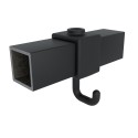 Hak skręcony Typ 64S, 40 mm, Czarny (Klemp) Hak skręcony Typ 64S, 40 mm, Czarny (Klemp)