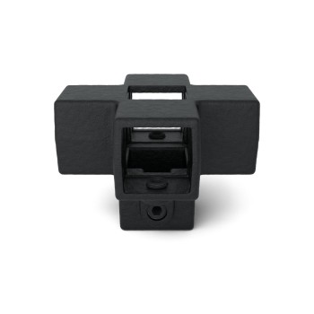 Złączka krzyżowa czterogniazdowa Typ 26S, 40 mm, Czarny (Klemp)