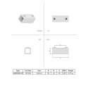 Rechte koppeling Type 8S, 40 mm, Zwart (Klemp) Rechte koppeling Type 8S, 40 mm, Zwart (Klemp)