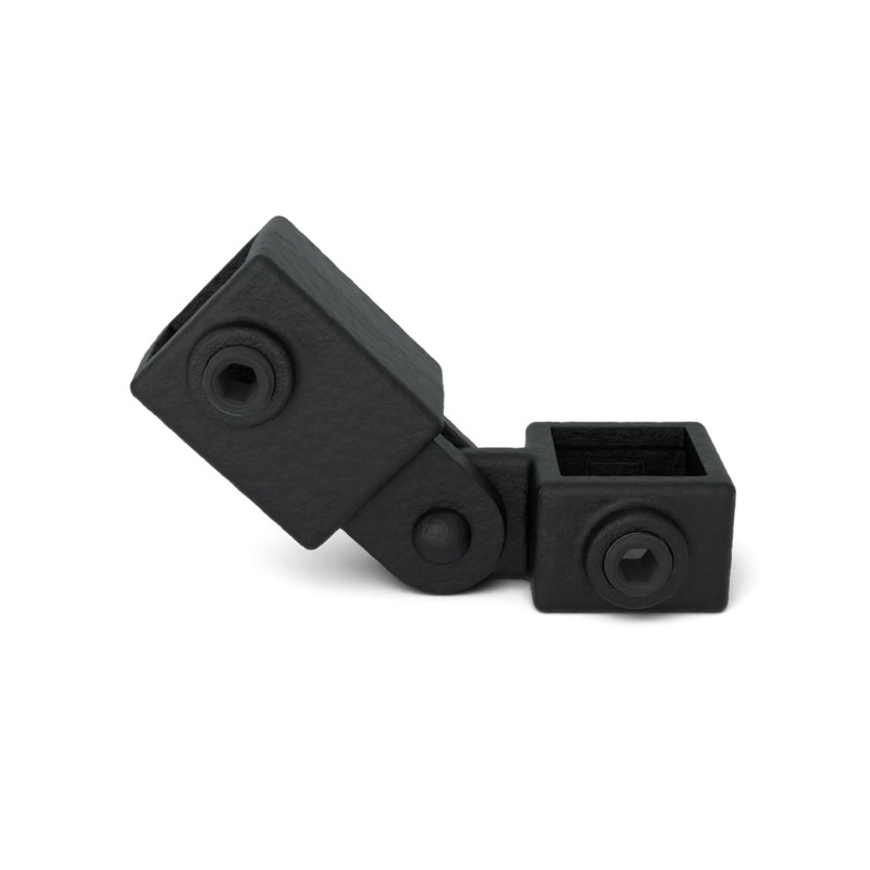 Single swivel Type 44S, 25 mm, Black (Klemp) - Tubefittings Single swivel Type 44S, 25 mm, Black (Klemp) - Tubefittings