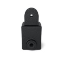 Female single socket Type 42S, 25 mm, Black (Klemp) Female single socket Type 42S, 25 mm, Black (Klemp)