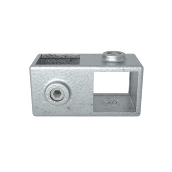 Cruce 90° Tipo 28S, 40 mm, Galvanizado (Klemp)