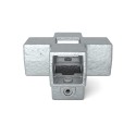 Four socket cross Type 26S, 40 mm, Galvanized (Klemp) Four socket cross Type 26S, 40 mm, Galvanized (Klemp)