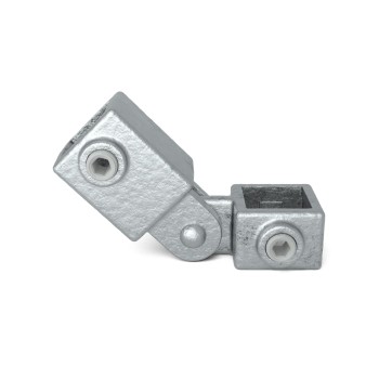 Enkele draaikoppeling Type 44S, 25 mm, Gegalvaniseerd (Klemp)