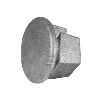 Metal plug Thin Type 184, 42.4 mm, Galvanized (Klemp)