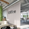 Mur de lattes autoportant - Cachemire - 22x70 (Klemp)