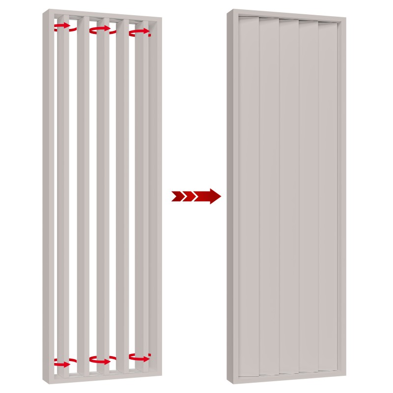 Panneaux rotatifs - 22x90 - Cachemire (Klemp) - Panneaux rotatifs Panneaux rotatifs - 22x90 - Cachemire (Klemp) - Panneaux rotatifs