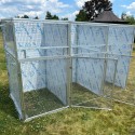 Voliera modulare in alluminio 80x100x150cm (Klemp) Voliera modulare in alluminio 80x100x150cm (Klemp)