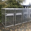 Voliera modulare in alluminio 80x100x150cm (Klemp) Voliera modulare in alluminio 80x100x150cm (Klemp)