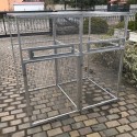 Voliera modulare in alluminio 80x100x150cm (Klemp) Voliera modulare in alluminio 80x100x150cm (Klemp)