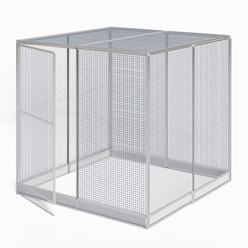 Bird aviary enclosure SafeFloor (Klemp) - Bird aviaries Bird aviary enclosure SafeFloor (Klemp) - Bird aviaries