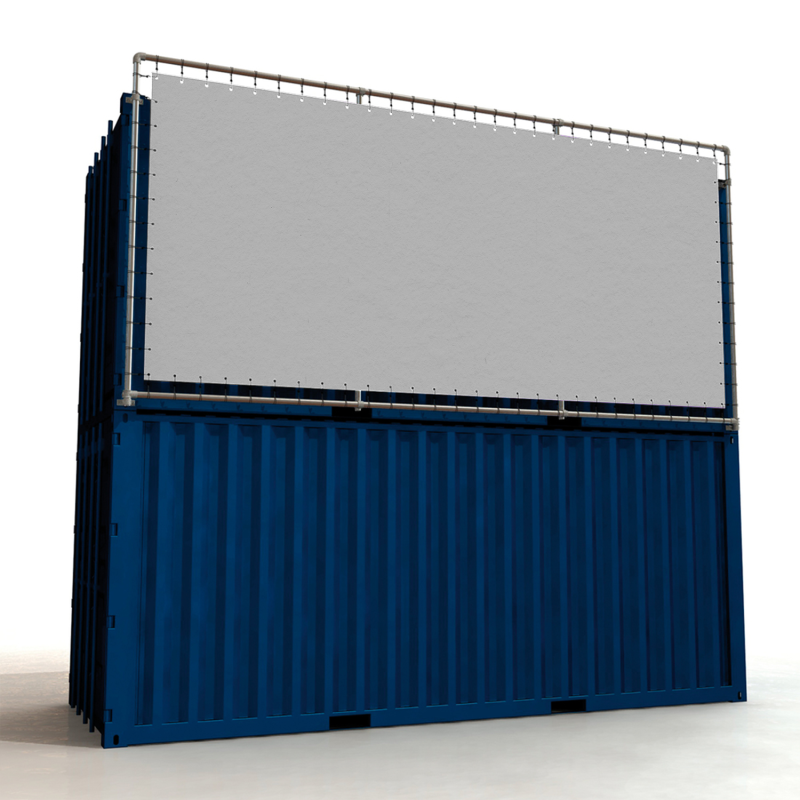 Struttura pubblicitaria per container KST-KONT-04 (Klemp) - Cornici pubblicitarie per container Struttura pubblicitaria per container KST-KONT-04 (Klemp) - Cornici pubblicitarie per container